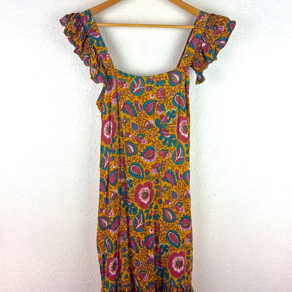 House of Harlow 1960 Nicole Richie Jackie Mustard Yellow - Picture 2 of 10